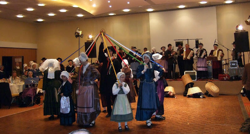 repas festifs avec la Bourrée Montagnarde